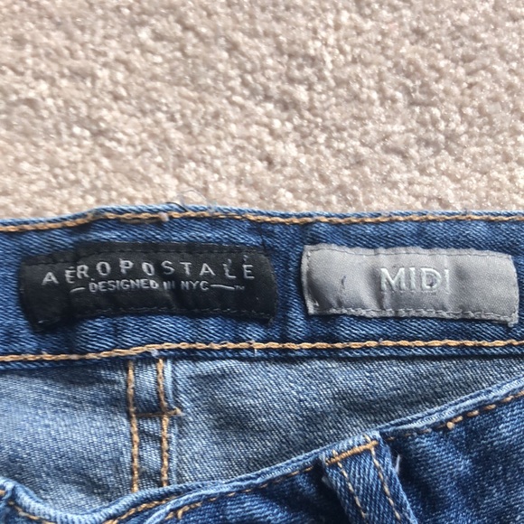 Aeropostale midi jean shorts - Picture 2 of 4